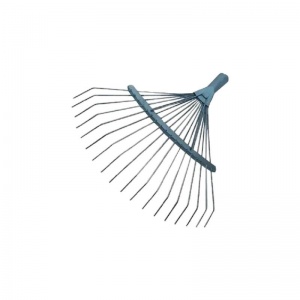 Грабли веерные проволочные РусТрейд сталь, 36см, без черенка, 10шт.