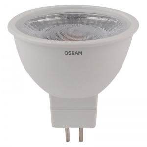 Лампа светодиодная Osram (5Вт, GU5.3, спот) теплый белый, 10шт.