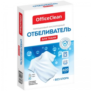 Отбеливатель-порошок OfficeClean, 600г (319521), 24 уп.