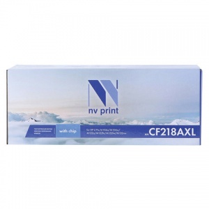 Картридж NV-Print совместимый с HP 18X CF218AXL (3500 страниц) черный